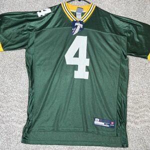 Green Bay Packers Reebok Authentic Jersey Mens XL Brett Favre Vintage NFL